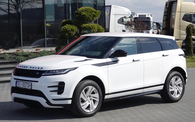 Land Rover Range Rover Evoque cena 137000 przebieg: 31400, rok produkcji 2020 z Szamocin małe 781